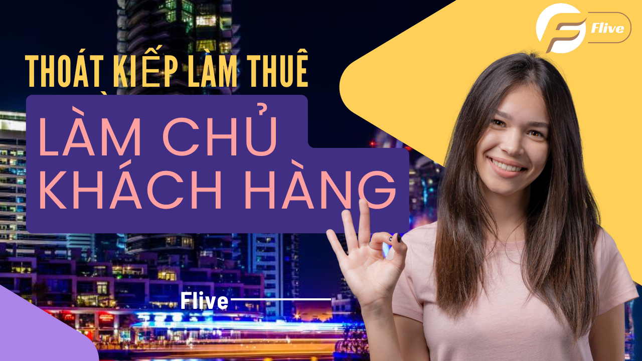 Thoát Kiếp Làm Thuê Cho Sàn – Bí Quyết Làm Chủ Livestream TikTok Với Flive