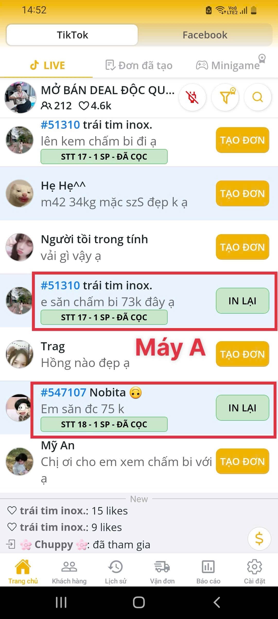 Đồng bộ trạng thái 1